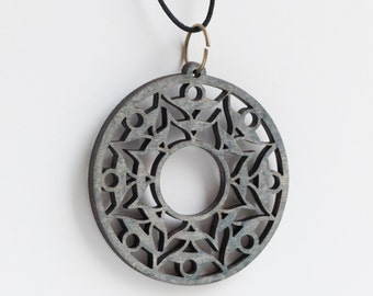 The Sun of Knowledge pendant - hippie boho yoga jewellery,  Mandala Necklace, Unisex