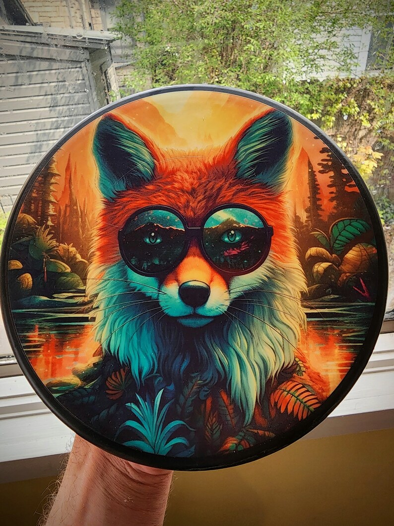 Custom Disc Golf Mini Marker, Unique Design Art, Functional Frisbee, Your Design, Father Gift