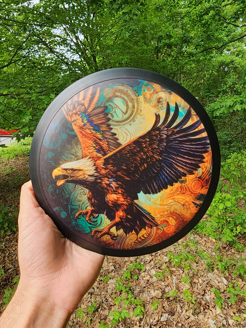 Custom Disc Golf Mini Marker, Unique Design Art, Functional Frisbee, Your Design, Father Gift