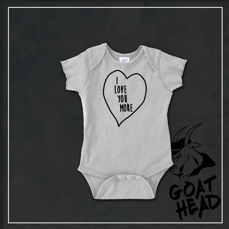 I Love You More Baby Bodysuit Toddler T Shirt Baby Shower Etsy I Love You More Baby Bodysuit Toddler T Shirt Baby Shower Etsy
