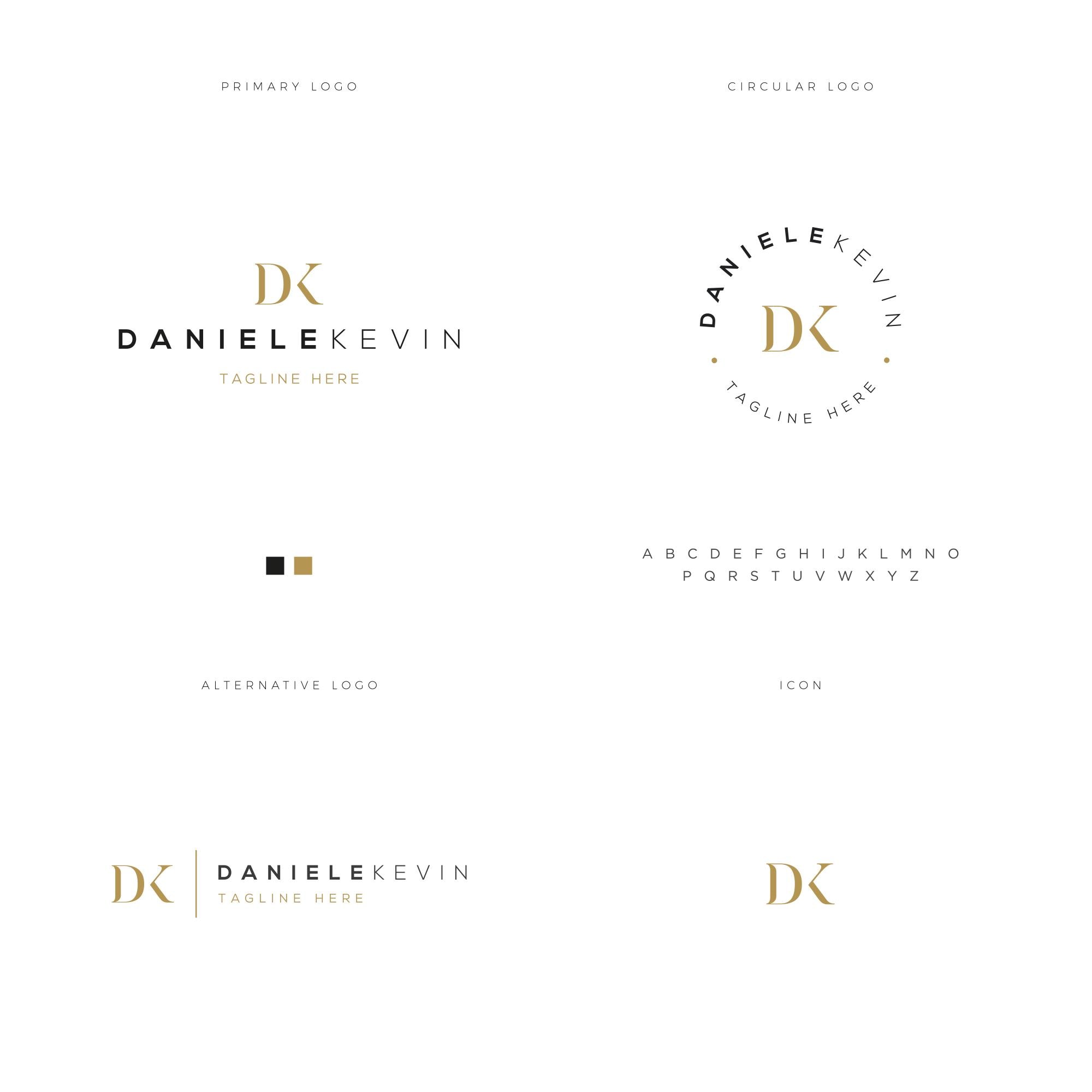 Professional Mini Branding Kit. Small Business Logo. Blog Branding Kit. Photography Logo Design. Premade Logo Design. Modern Logo Design