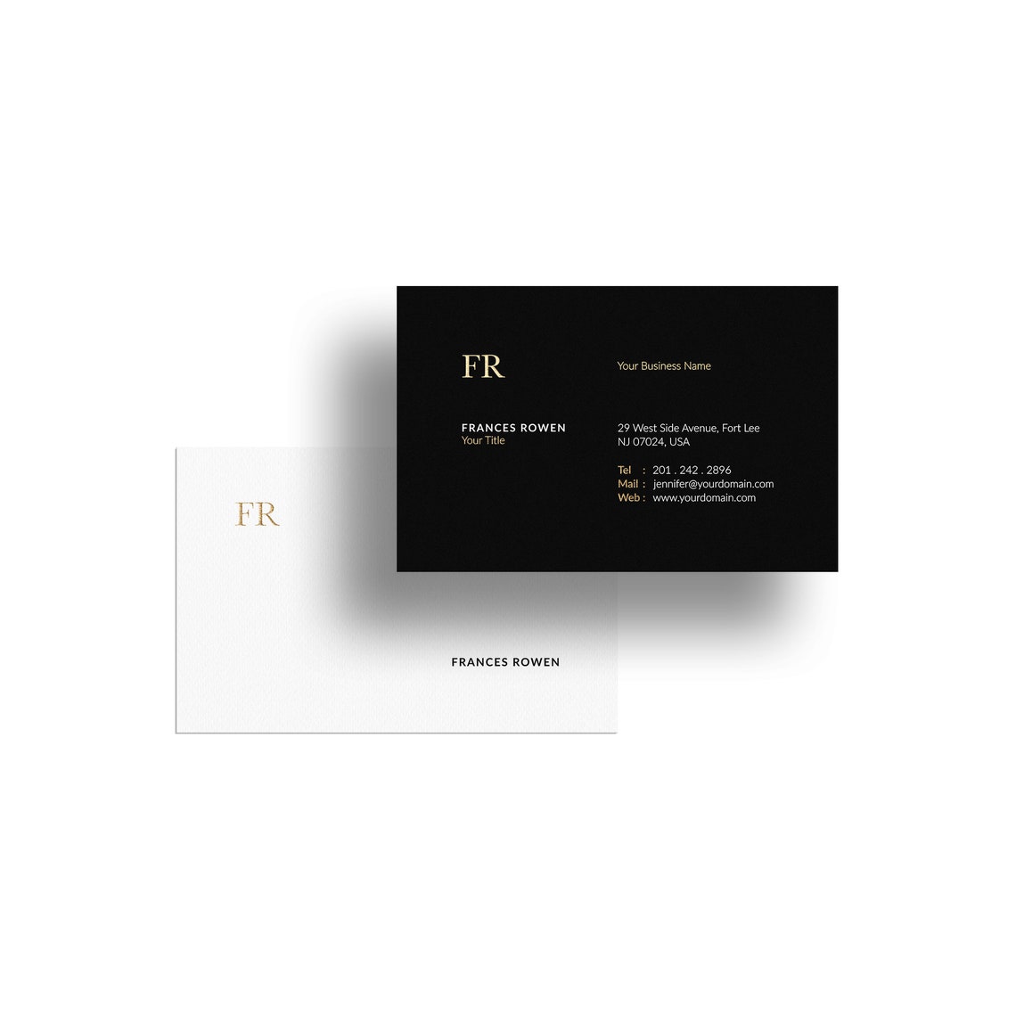 Biglietti da visita di lusso. Biglietti da visita eleganti. Etsy