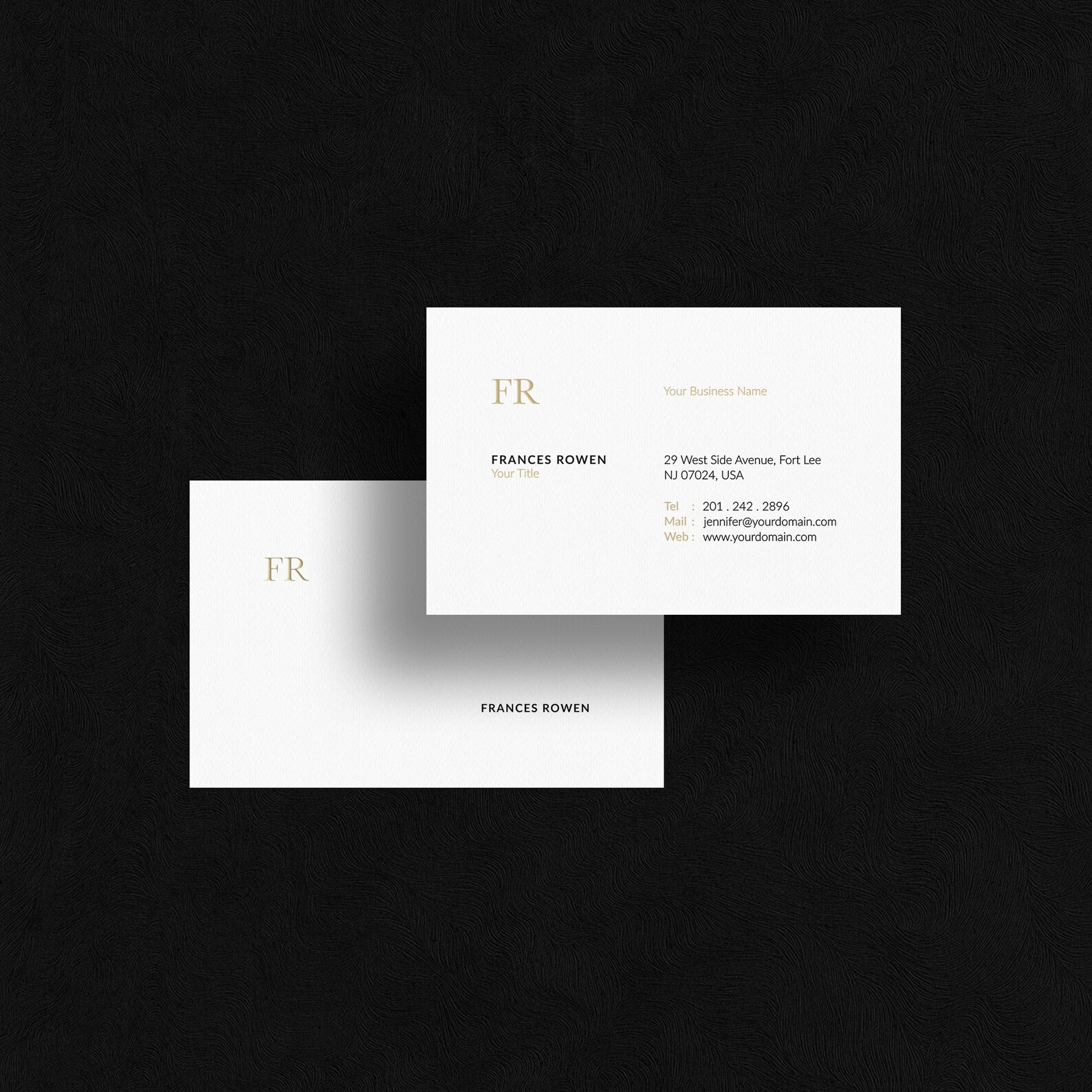 Biglietti da visita di lusso. Biglietti da visita eleganti. Etsy