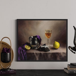 Original oil on linen canvas | Framed