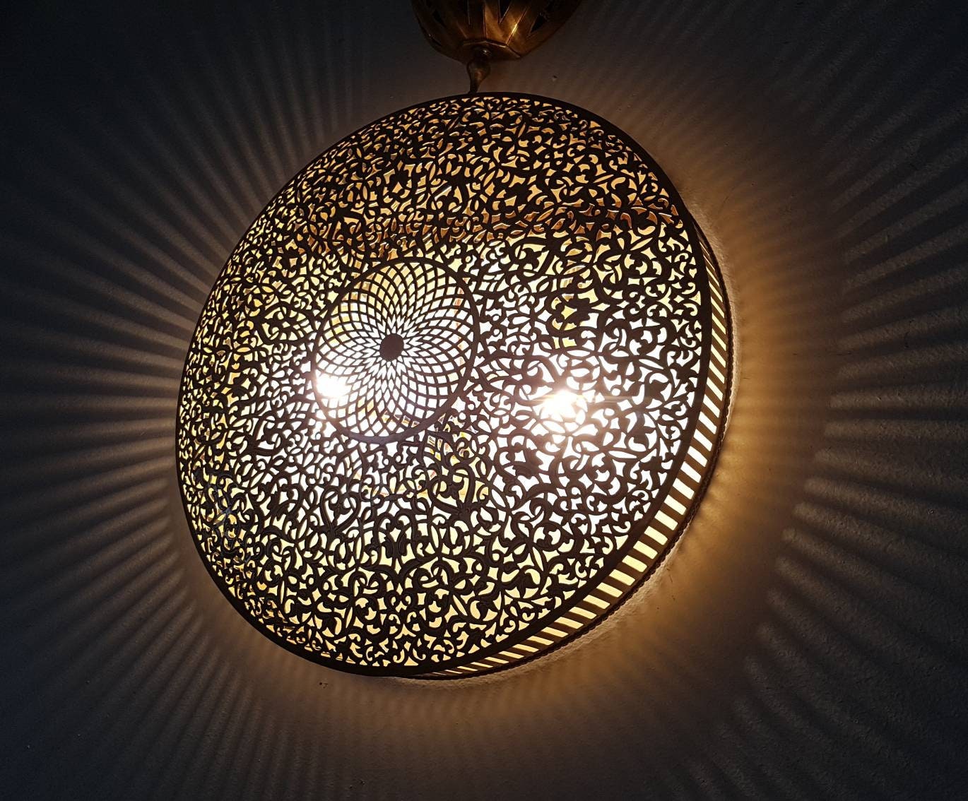 Marokkanische Lampenschirm traditionelle Deckenleuchte Innen | Etsy