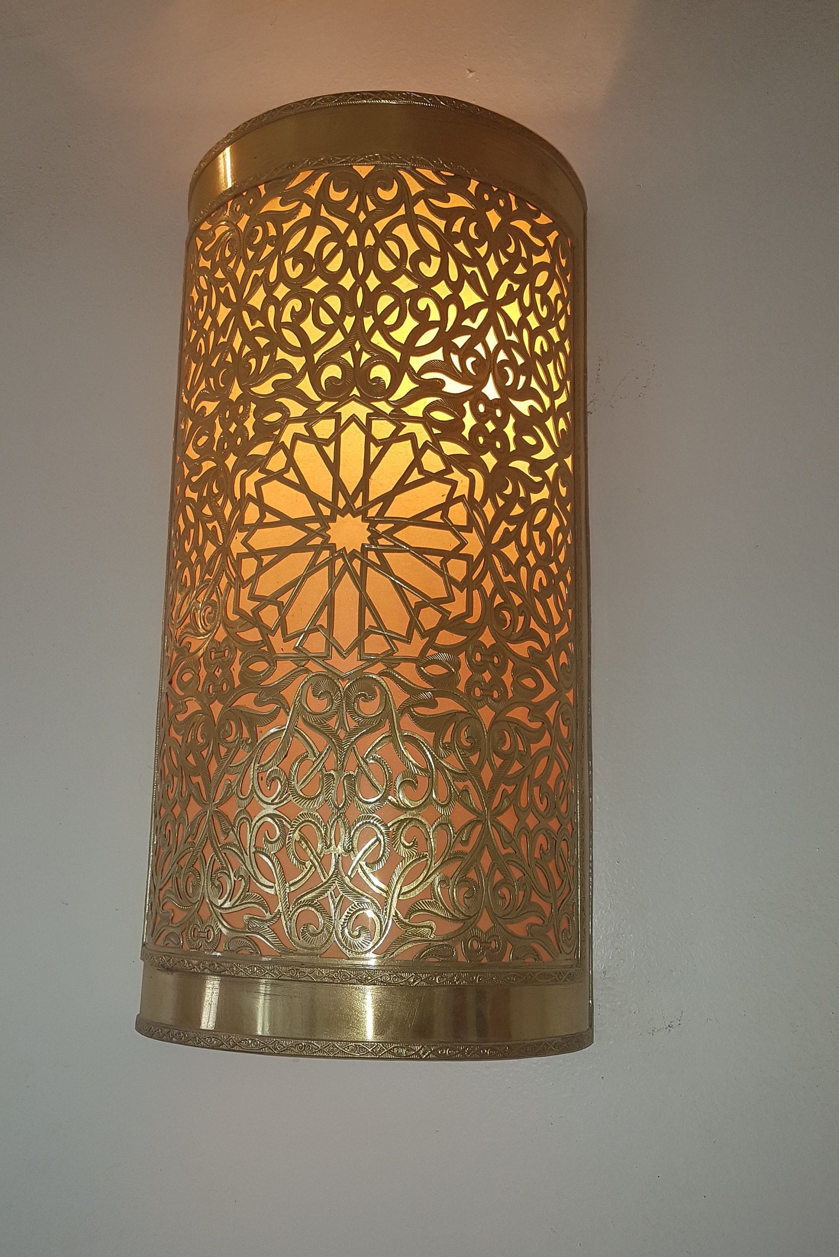 Moroccan Lamp, Moroccan Sconce, Wall Sconce, Traditional Sconce, Sconce ...