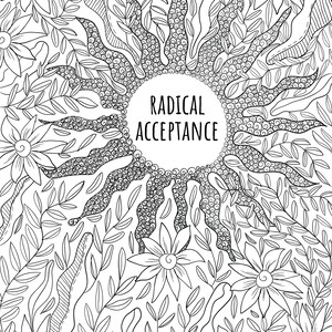 Radical Acceptance Coloring Page