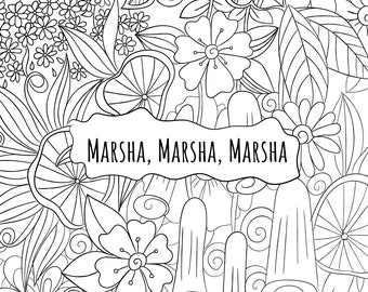 DBT-Inspired Coloring Page