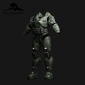 Custom Armor Set *3D Print Files ONLY*