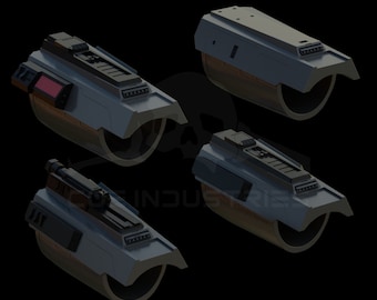 Custom Mandalorian Inspired Gauntlet: Variant 2 *3D PRINT FILES ONLY*