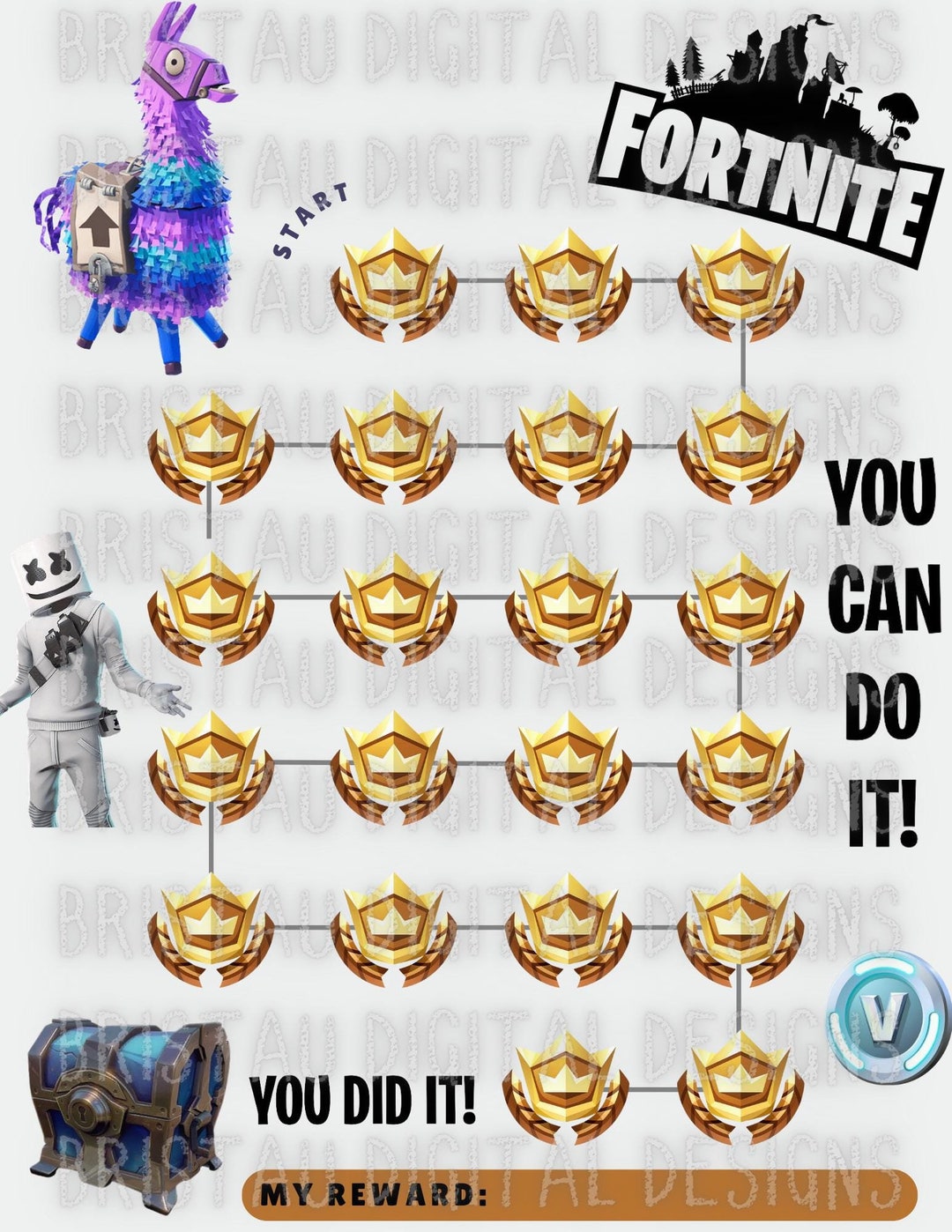 Fortnite Reward Chart Printable Free Fortnite Reward Chart Printable Free