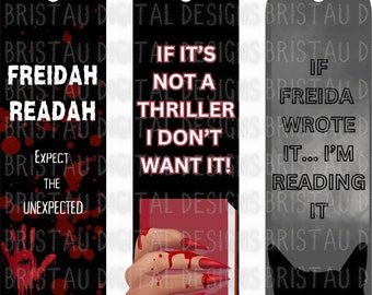 Pacote de Marcadores de Livros de Suspense