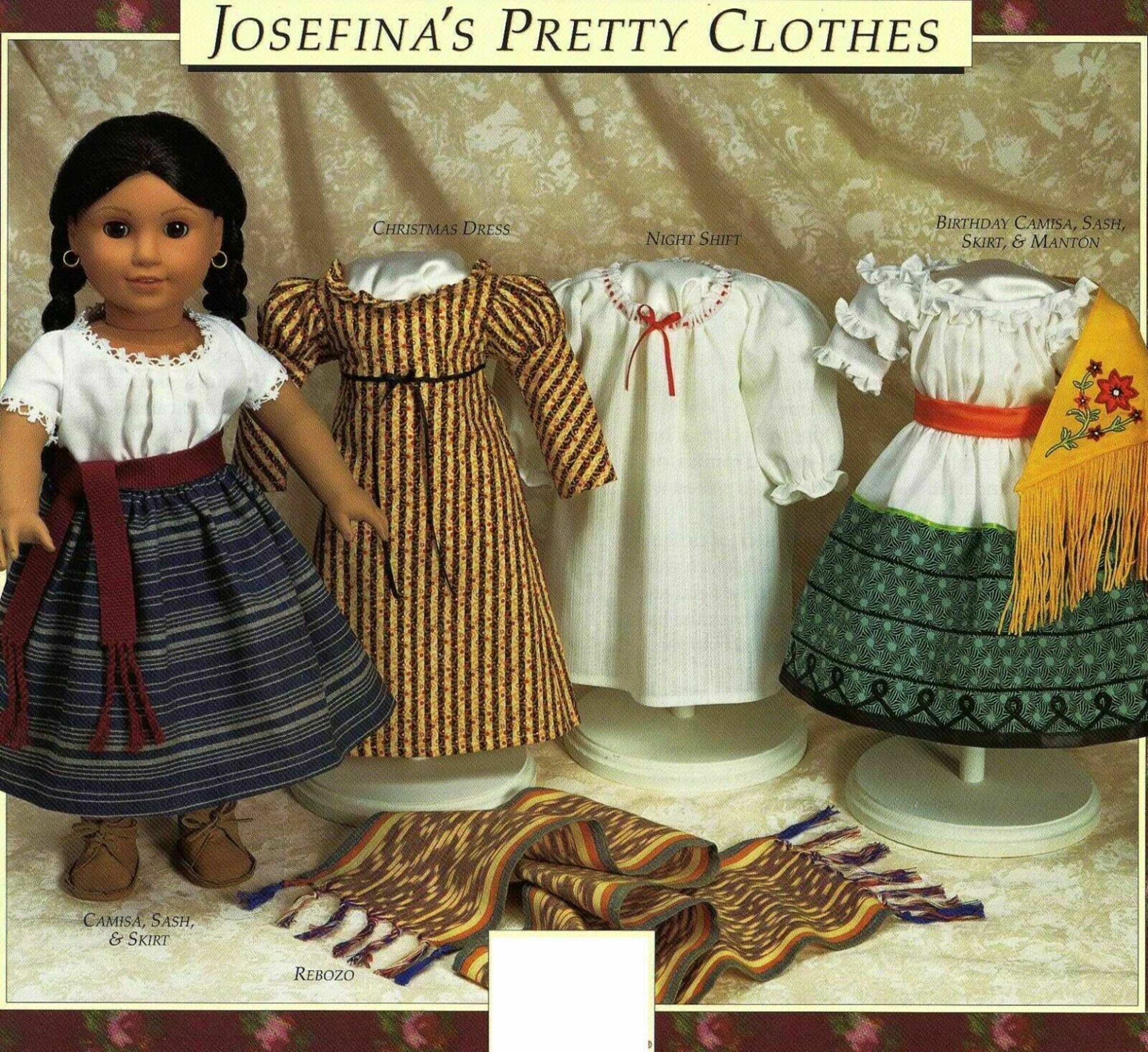 Josefina's Pretty Clothes American Girl PDF Etsy