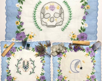 手刺繍の祭壇布