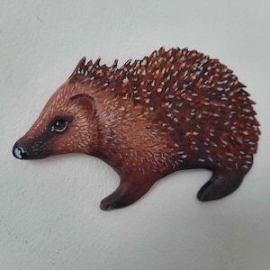 Mini hedgehog wall decor
