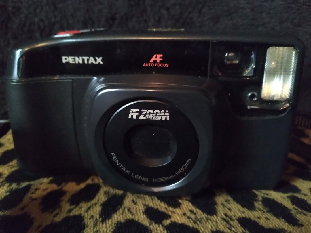 Pentax Iqzoom Film Point & Shoot Camera TESTED/WORKS Etsy