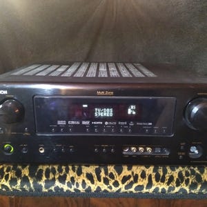 Denon AVR-887 Multi - Zone 7.1 Home Entertainment Amplifier - Tested and Works Great - Very Good Condition