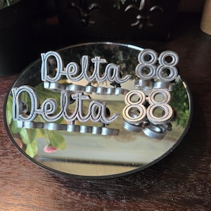Oldsmobile Delta 88 Original Vehicle Badges or Emblems R & L Side Part ...
