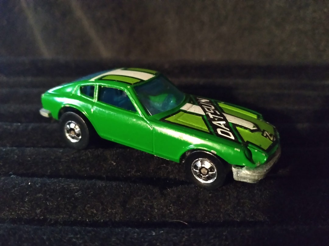 Vintage 1976 Hot Wheels Datsun Z Whiz Verde Hong Kong 1982