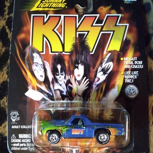 Johnny Lightning - Kiss Gene Simmons 1997 Funny car - 1971 El-Camino Real Tires