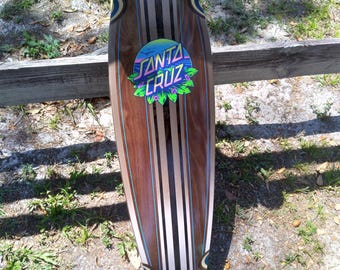 Vintage Santa Cruz Skateboard - Lång 91 cm x 23 cm. I bra skick.