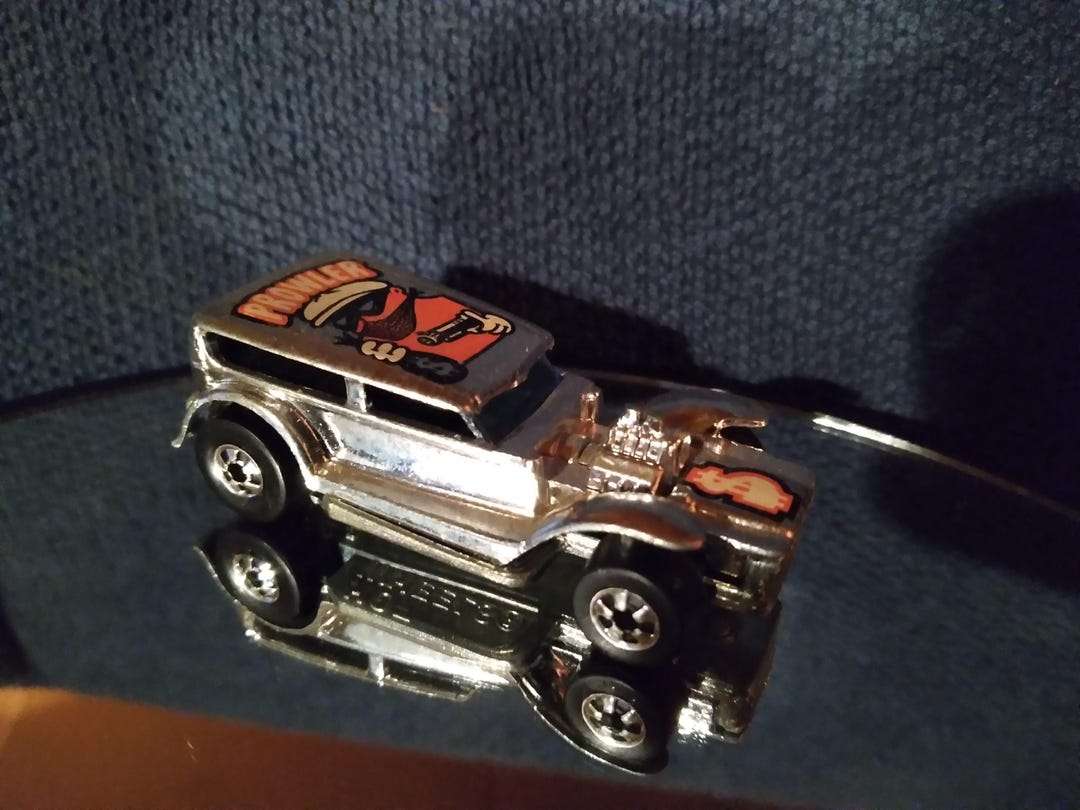 Vintage Hot Wheels Blackwall 1969 Chrome Prowler Great