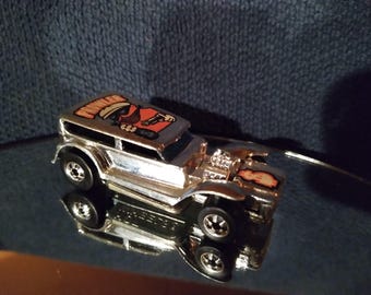 Vintage Hot Wheels Blackwall 1969 Chrome Prowler Great