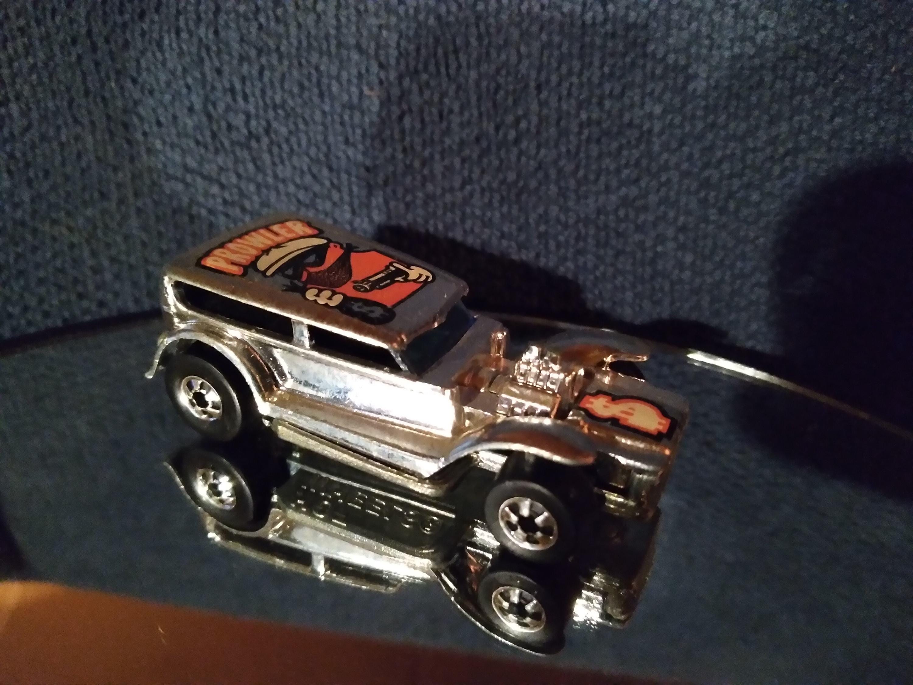 Vintage Hot Wheels Blackwall 1969 Chrome Prowler Great