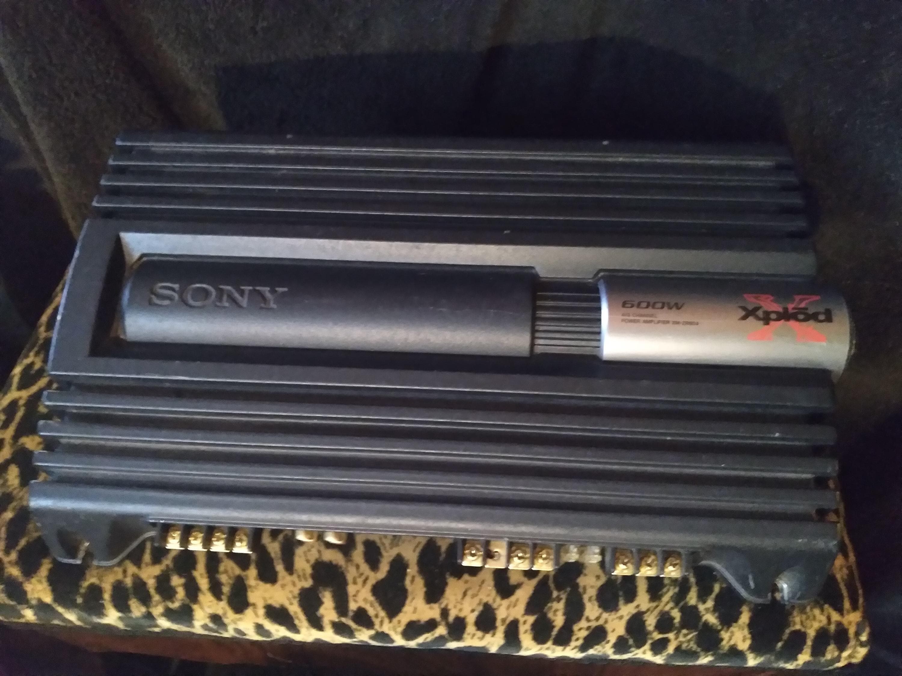 Sony Xplod - XM-ZR604 Amplifier 600W 4/3 Channel Car Audio Amp