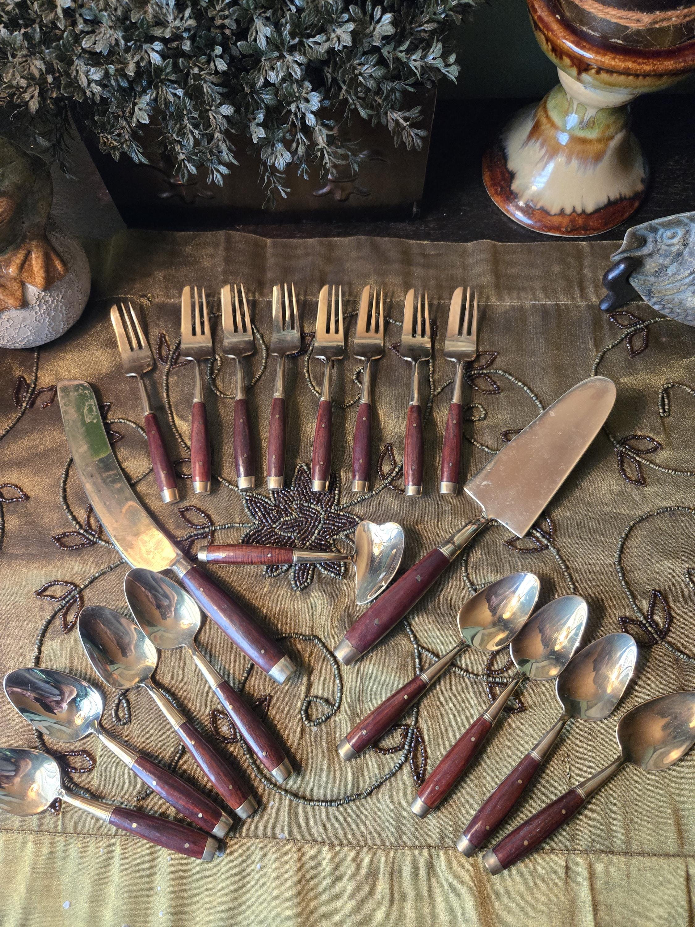 Thai Brass Flatware - Etsy