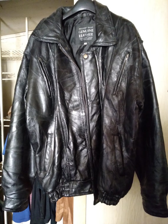 Maxam brand genuine clearance leather jacket