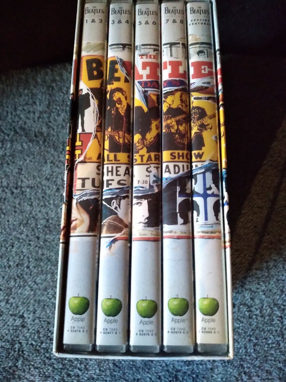 The Beatles Anthology 5 Dvd Set Complete Fantastic Condition Etsy