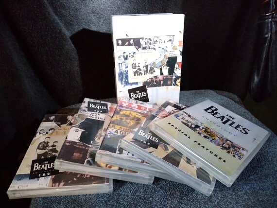 The Beatles Anthology 5 Dvd Set Complete Fantastic Condition Etsy