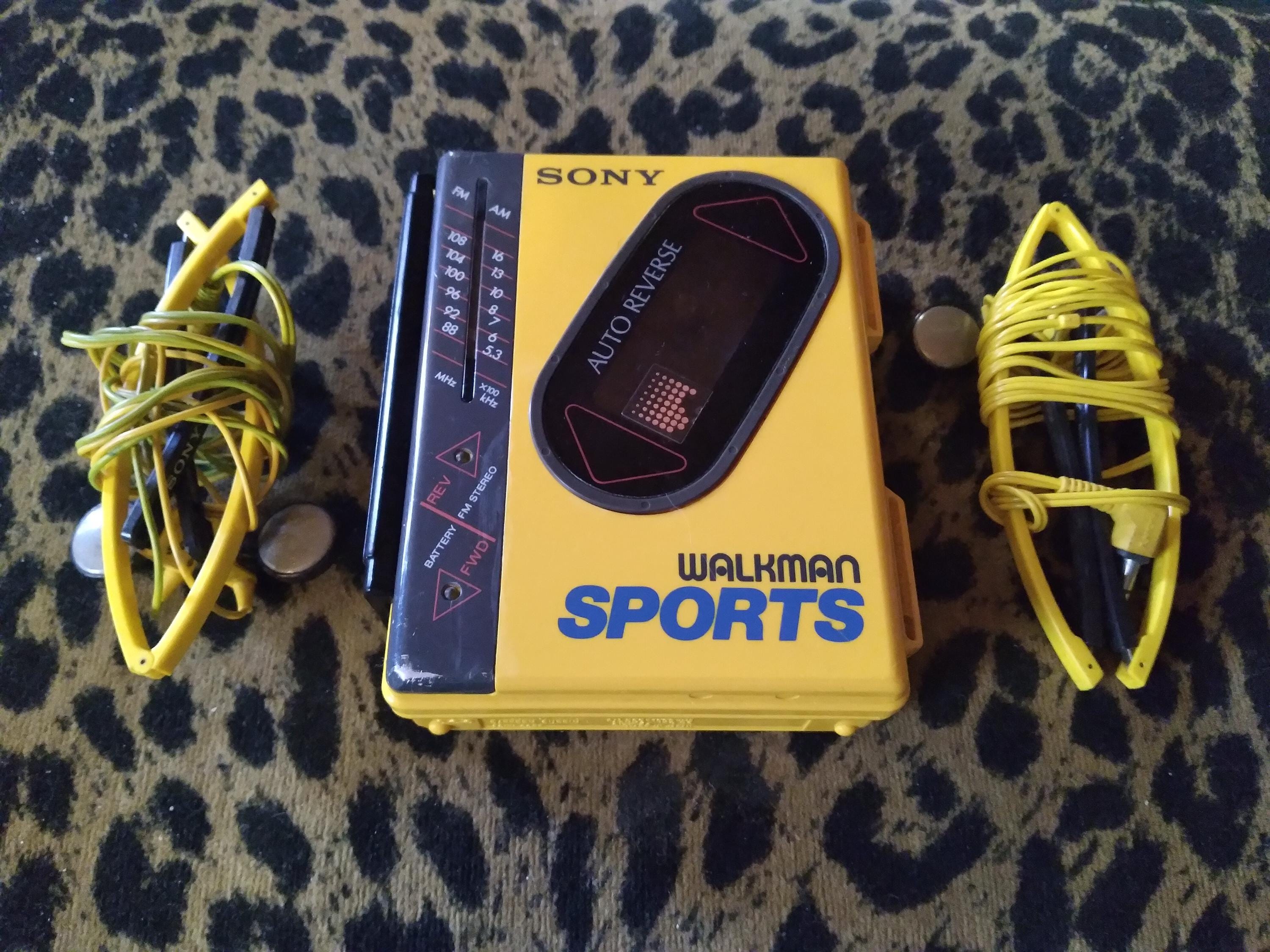 Sony Sports Yellow - Etsy