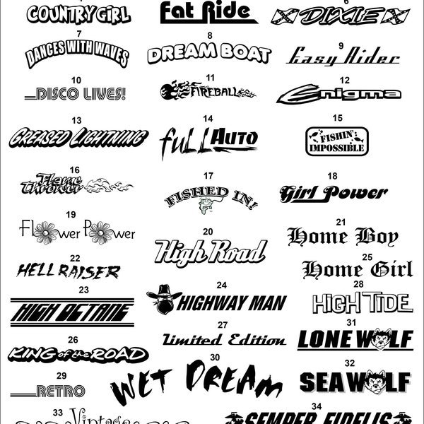 Semi Truck Vinyl Graphics - Etsy