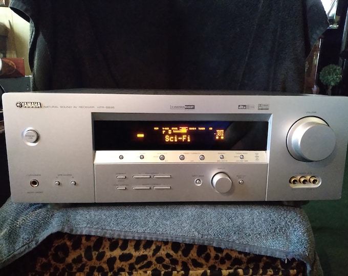 Yamaha HTR5835 Natural Sound Home Theater Receiver AM/FM 350 Watts Etsy