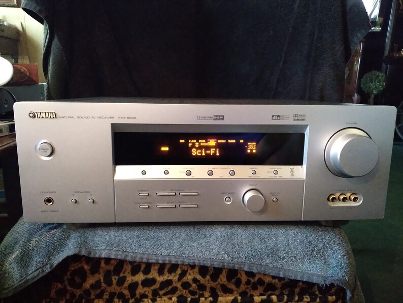 Yamaha HTR5835 Natural Sound Home Theater Receiver AM/FM 350 Etsy
