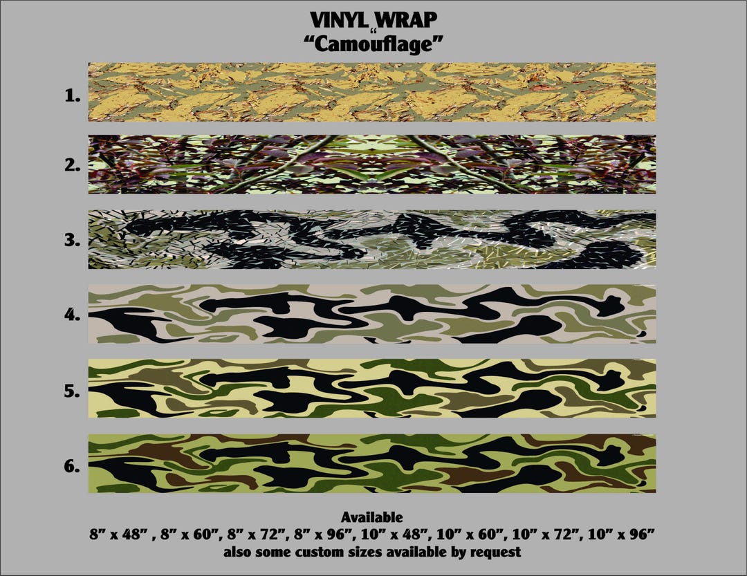 Truck Rocker Panel Lettering Rocker Panel Graphic Decal Kit Truck - SUV - Camouflage - Custom ...