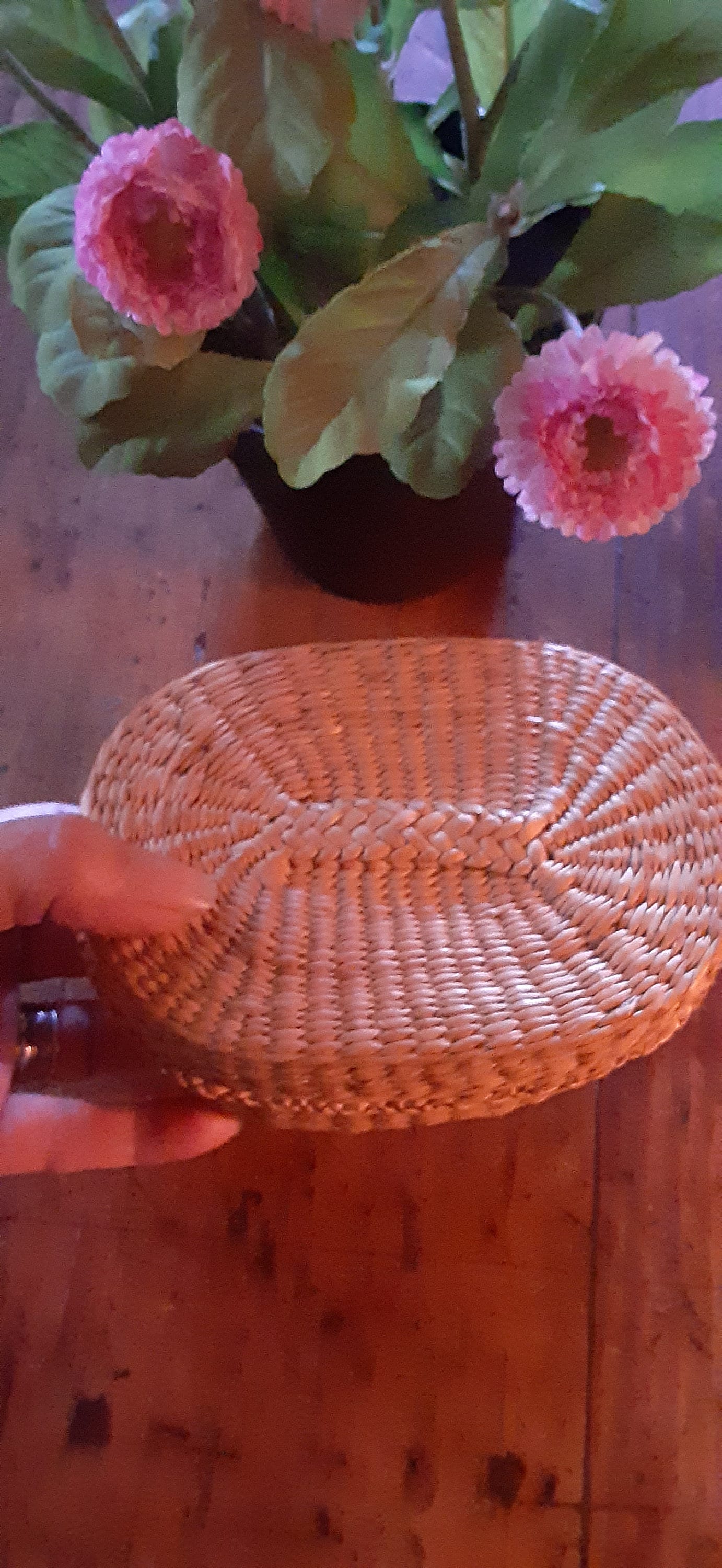 Poubelle En Plastique Avec Couvercle Panier De Rangement Tissé Panier À Linge En Plastique Avec