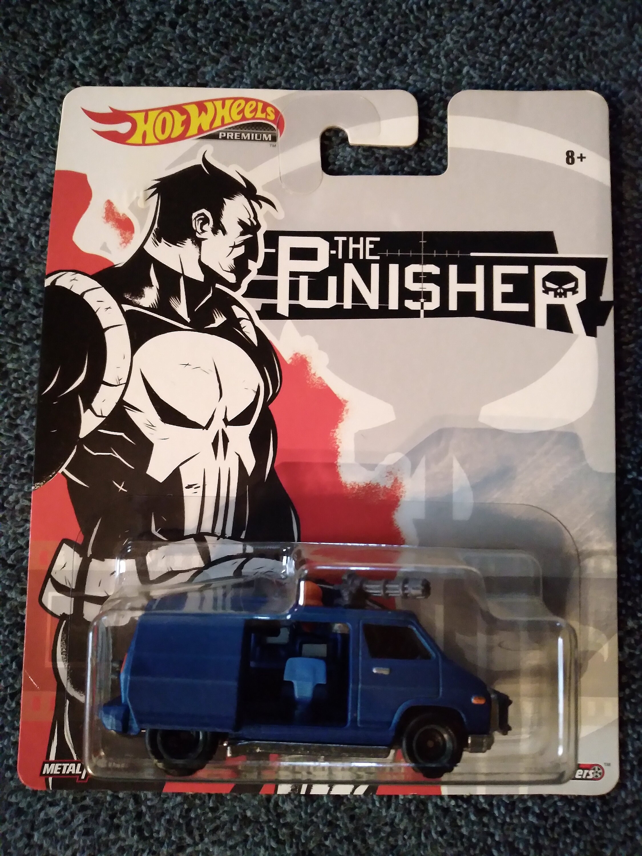 Hot Wheels DC Comics Real Rider Character Car: Punisher Assault