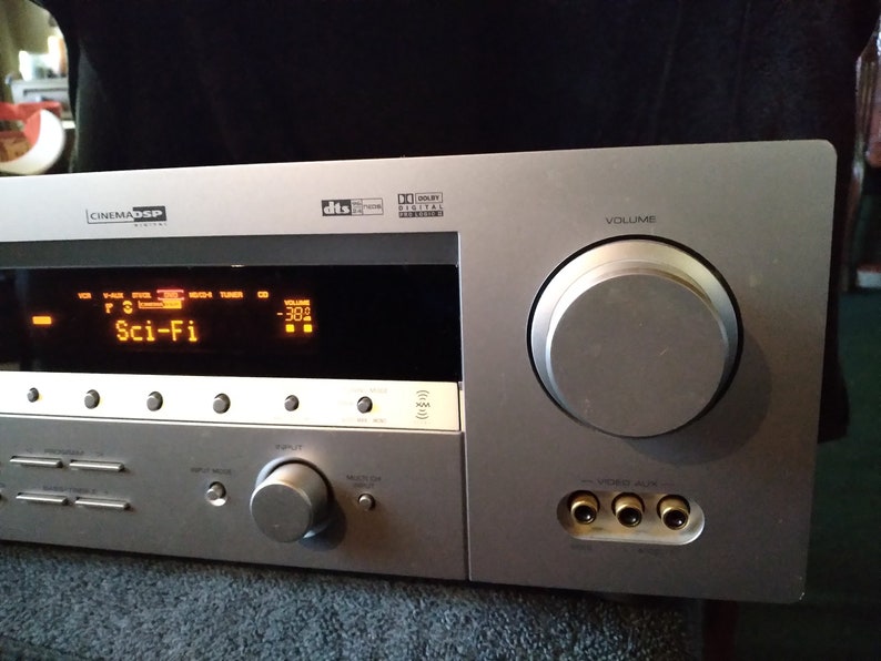 Yamaha HTR5835 Natural Sound Home Theater Receiver AM/FM 350 Etsy