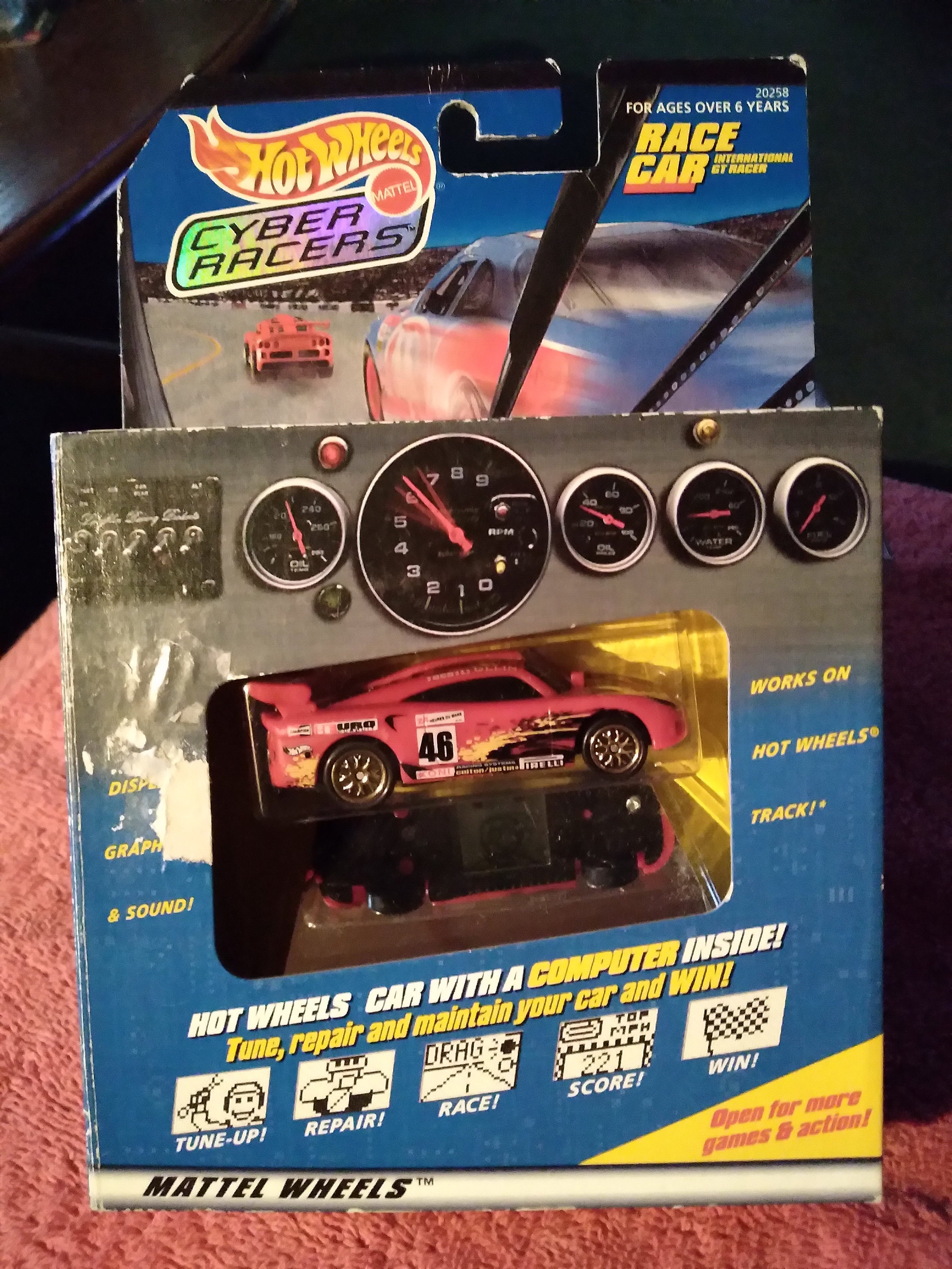 1997 Hot Wheels Cyber Racers Race Car GT Racer 46 | Etsy