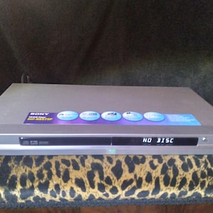 Sony DVP-NS575P DVD-CD Player Progressive Scan - Tested & Working - No Remote - Great Condition