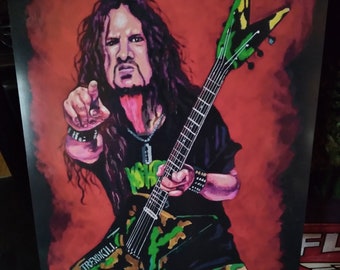 Pantera Dimebag Darrell Razor Blade Vinyl Car Window Decal – 5.5" X 3.5", Oracal Matte