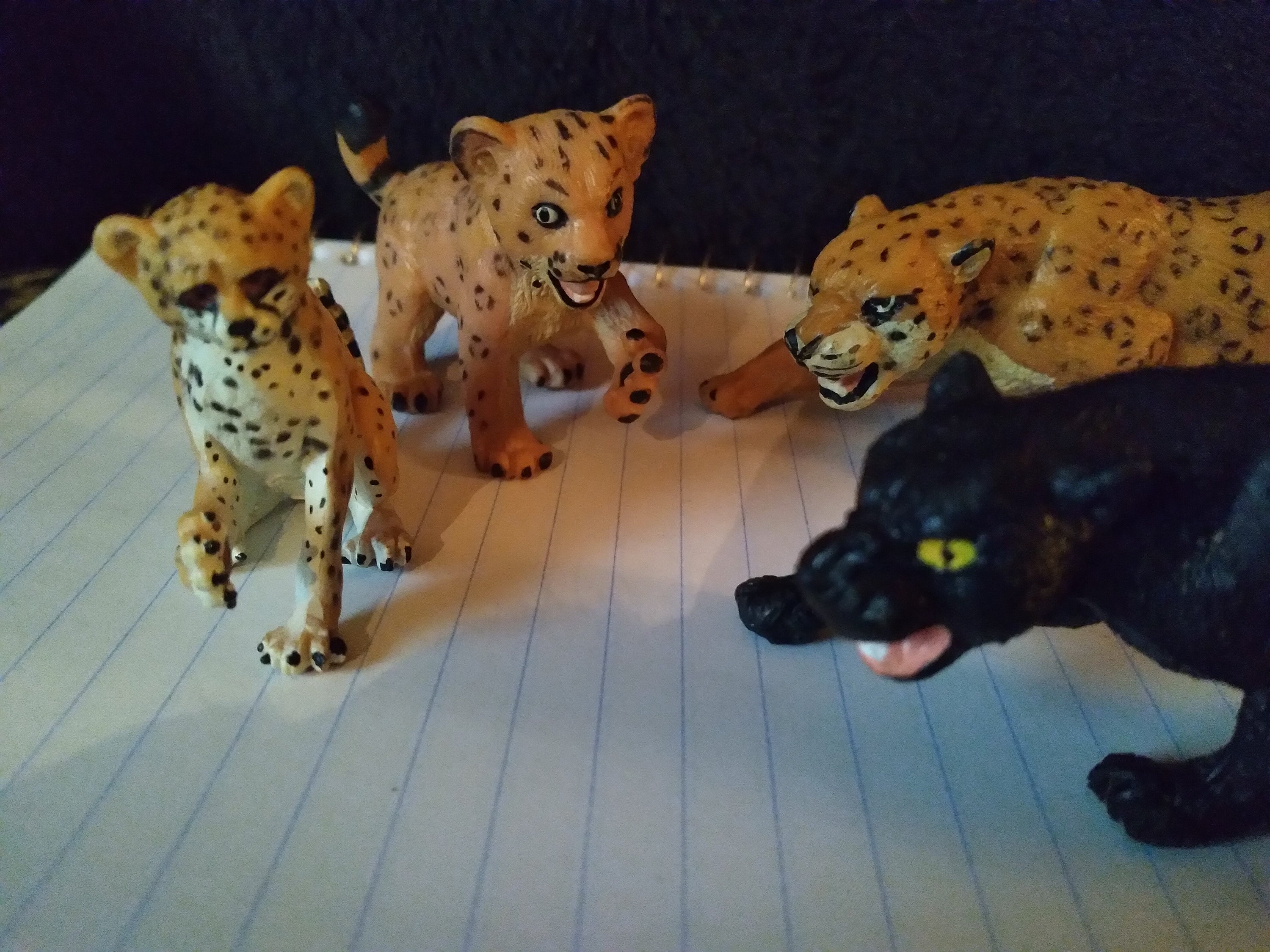 Vintage Safari Ltd Animal Figures - Tigers - Cheetahs