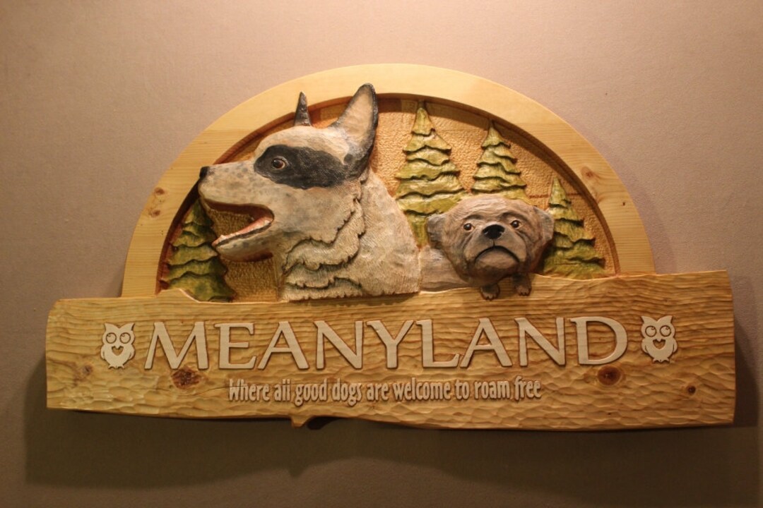 CUSTOM PET SIGN | Dog Signs | Personalized Signs | Hand Carved Sign ...
