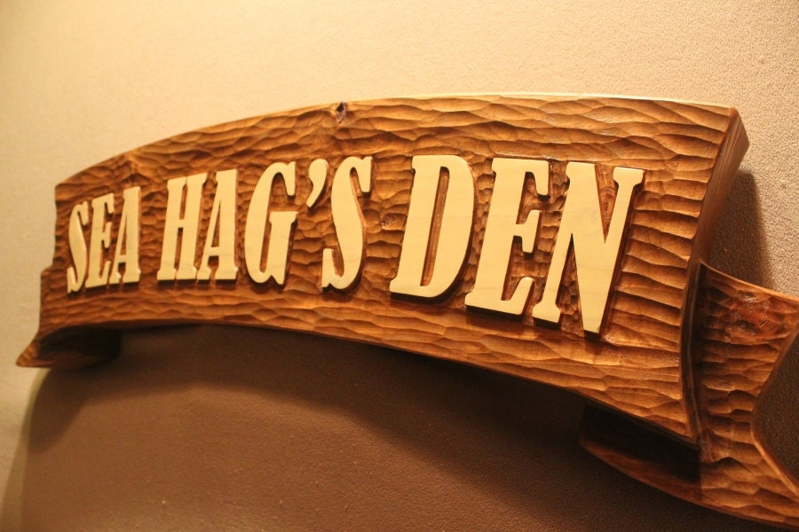 Man Den Signs TIKI BAR SIGNS | Den Signs | Mancave Signs | Hand Carved Signs | Custom ...