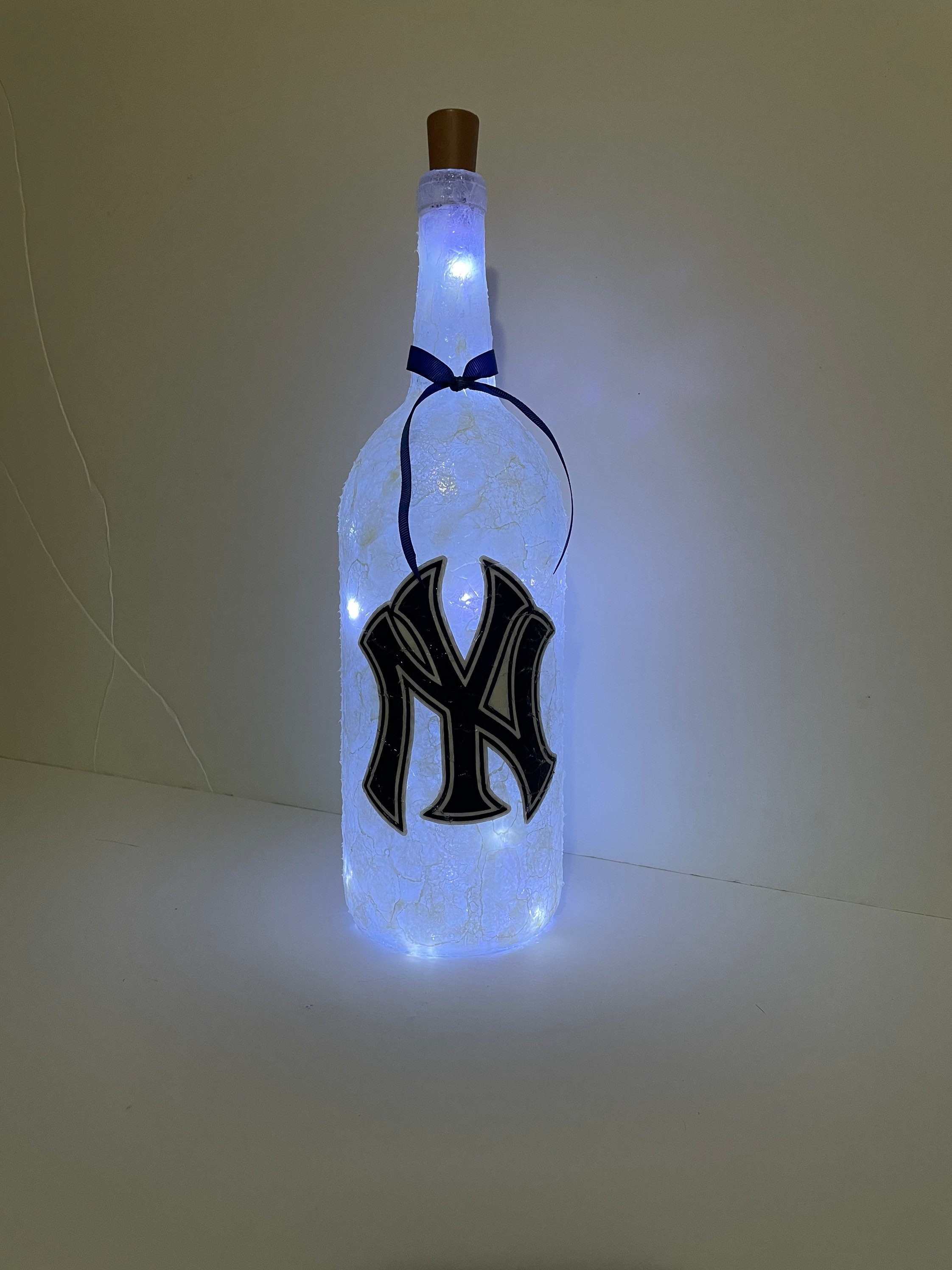 New York Yankees Lighted Bottle. New York Yankees Light up Etsy