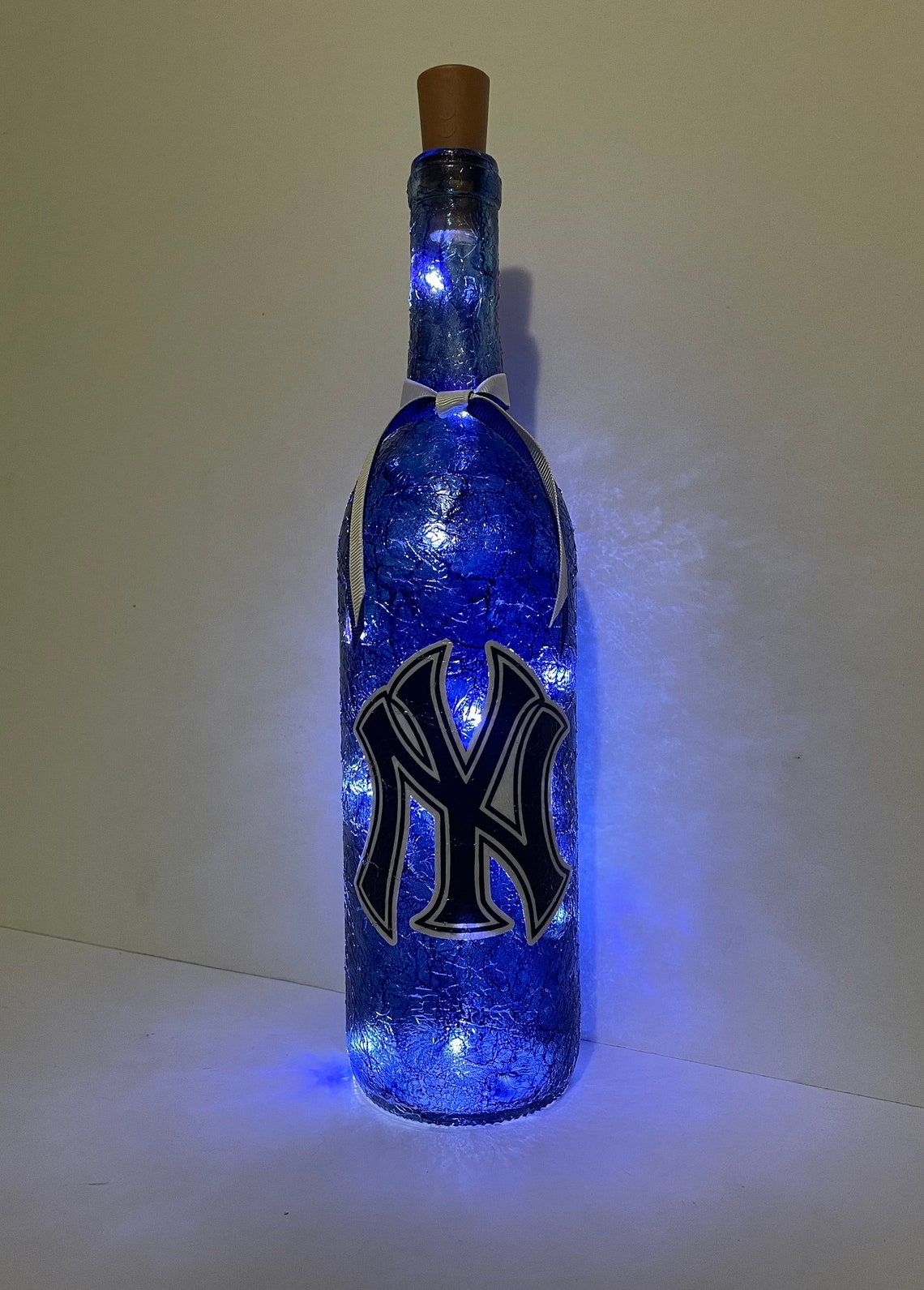 New York Yankees Lighted Bottle. New York Yankees Light up Etsy