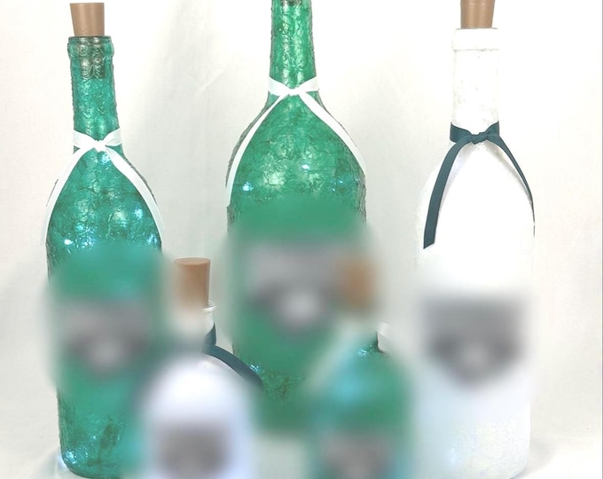 Philadelphia Eagles Lighted Bottles- VIEW ALL PICS-ships  in 1 day-Eagles lightup bottles-Philadelphia Eagles Gift- Eagles bottles w lights